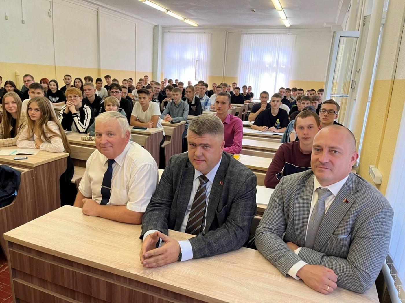 Встреча со студентами первого курса ФТК